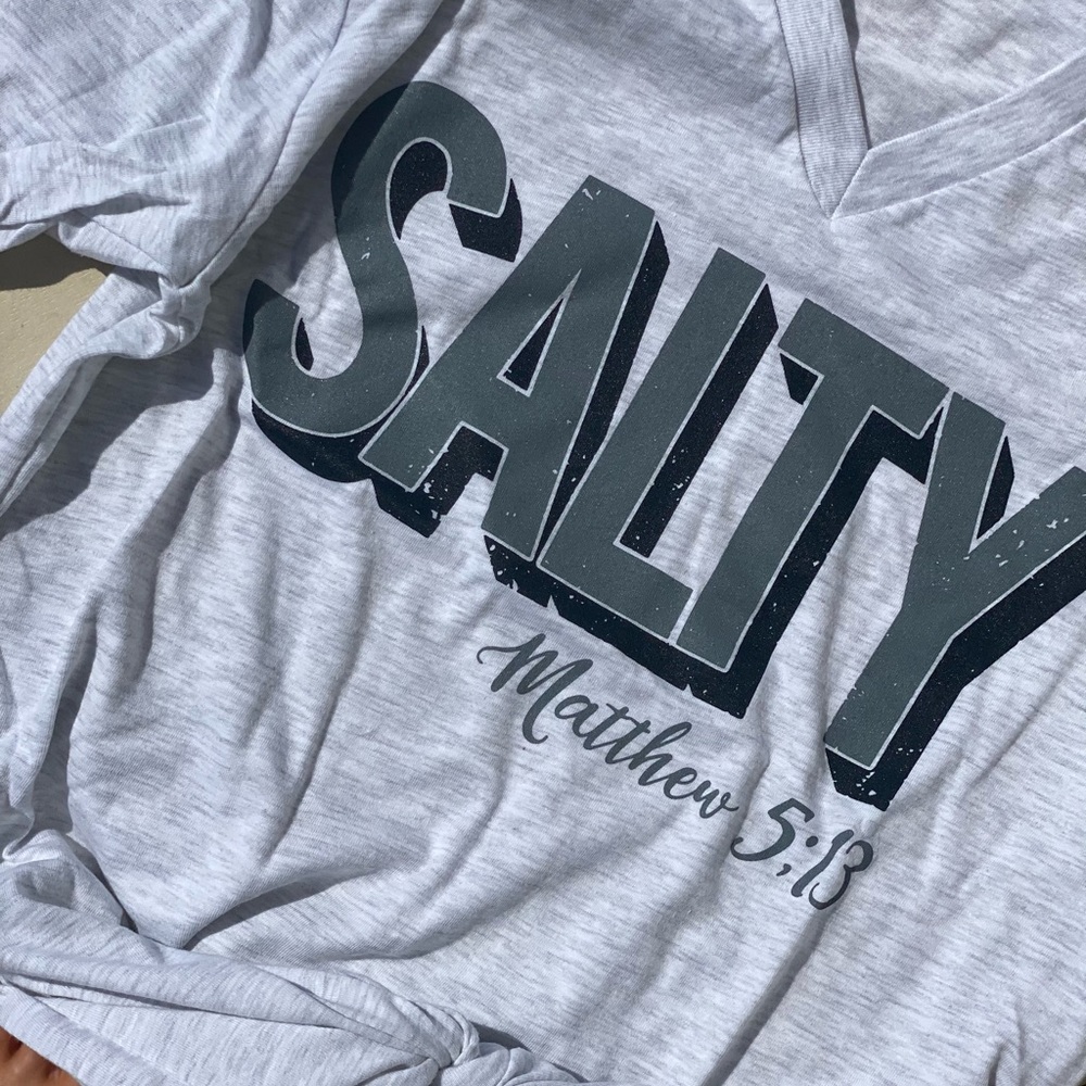 Salty Tee- You are the salt of the earth ✨